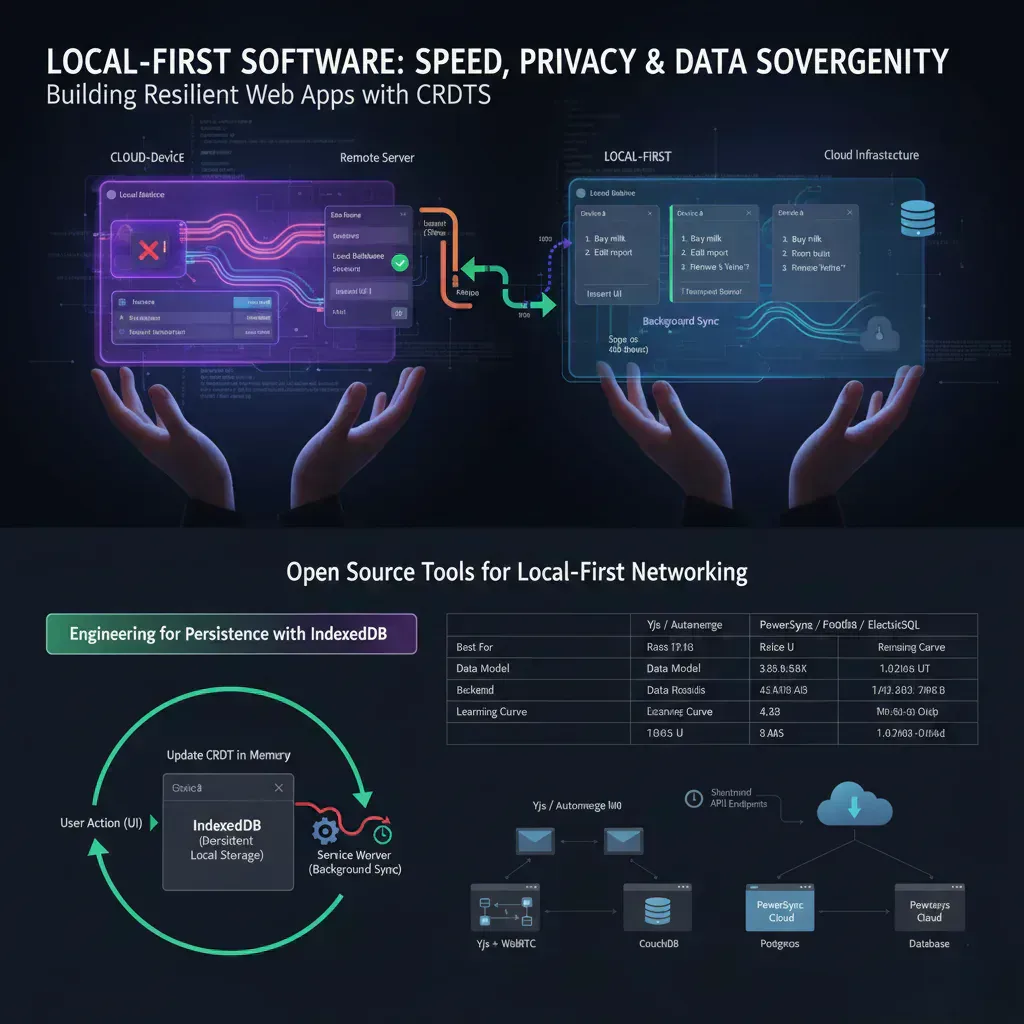 Privacy and data sovereignty in local-first systems